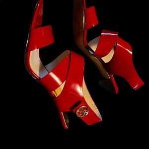 Beautiful red MK heels